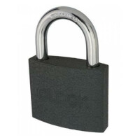 Kłódka QLOCK KZS 40 żeliwna szara KZS-40