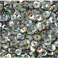 BREWIS Cekiny błyszczące 8mm SREBRNE H80