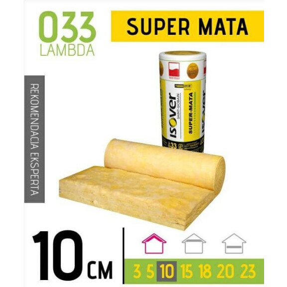 ISOVER Super-Mata gr.10cm 033