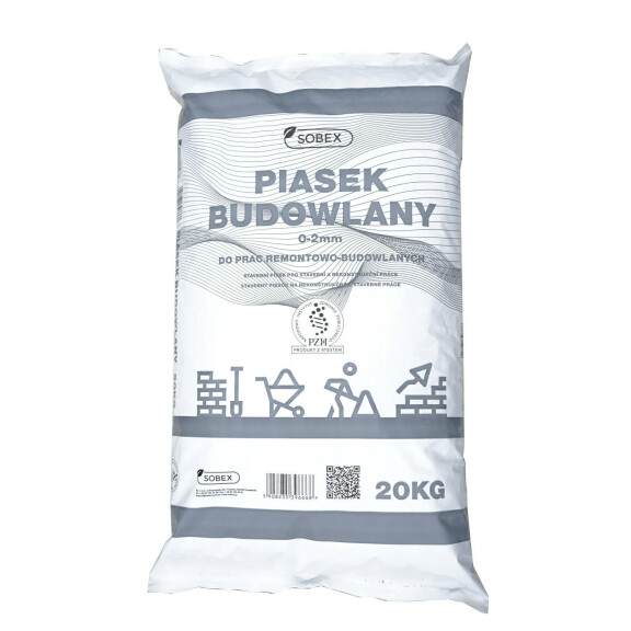 SOBEX Piasek budowlany 20kg