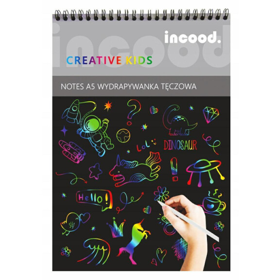 Zdrapywanka Tęczowa  A5