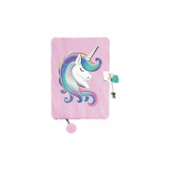 MAJEWSKI Pamiętnik z kłódką 3D włochacz