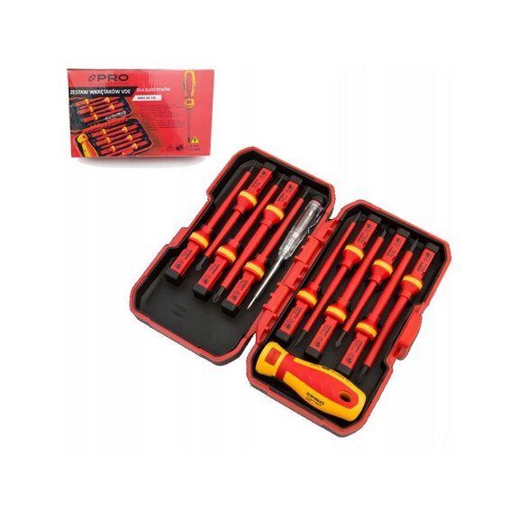 PRO Zestaw wkętaków izolowanych VDE CRV8