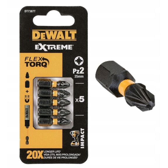 STANLEY Końcówki wkrętakowe udarowe pz