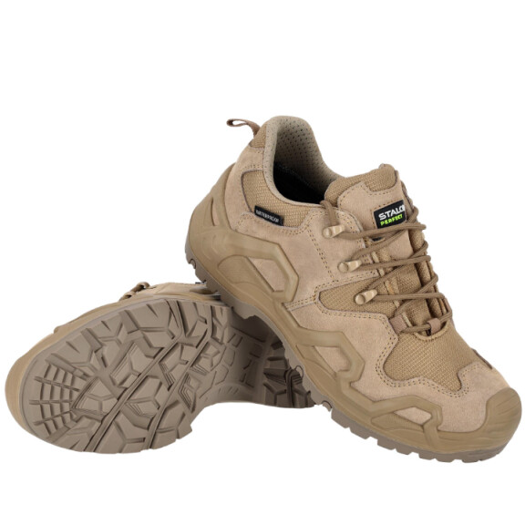 STALCO Półbut DEFENDER LOW OB ciemny beż