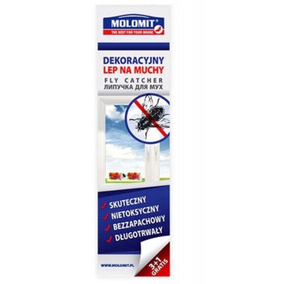 RAVI MOLAN 4szt.  dekoracyjny lep na