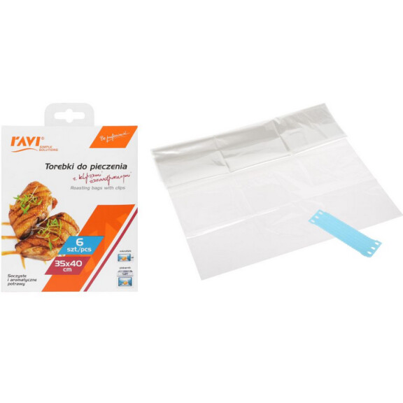 RAVI Torebki do pieczenia 5+1 GRATIS