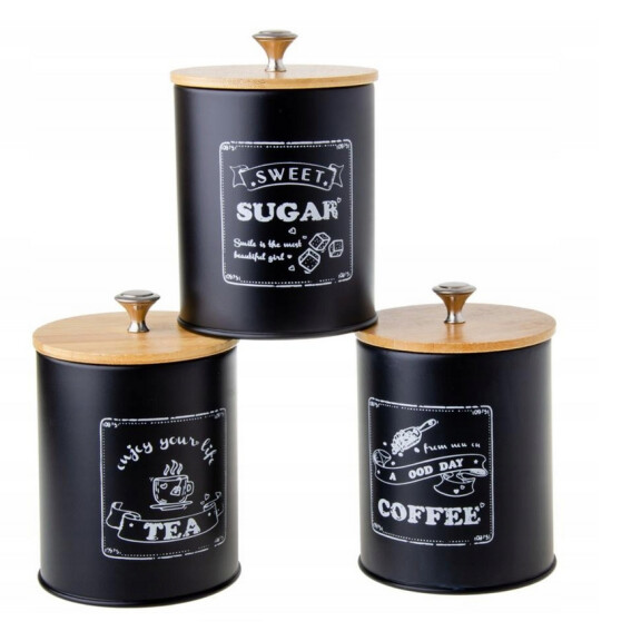 DELHAN Komplet 3 pojemników