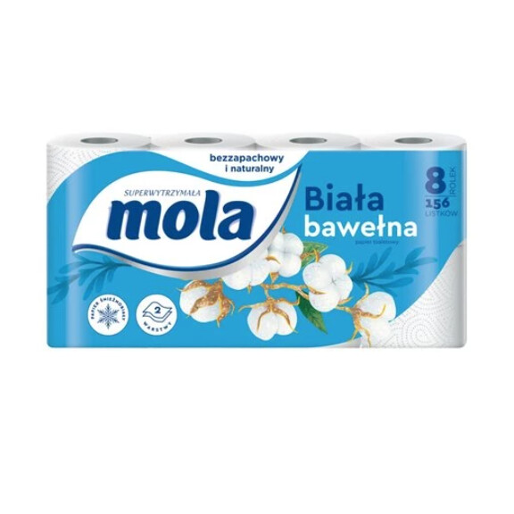 FAREX Mola Classic 8szt. bawełniana biel