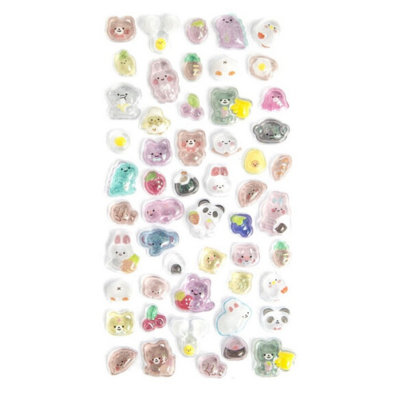ASTRA Naklejki Candy Drops, 53szt. -