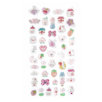 ASTRA Naklejki Candy Drops, 47 szt. -