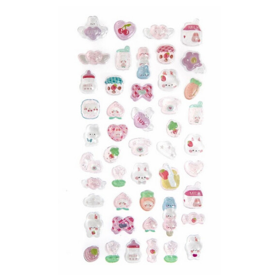 ASTRA Naklejki Candy Drops, 47 szt. -