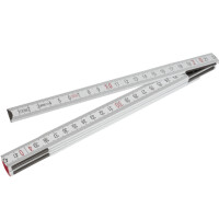 STALCO Miara 1m Biała Składana S-10321