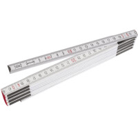 STALCO Miara 2m Biała Składana S-10322