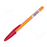 ASTRA Długopis BIC Orange Czerwony 1609