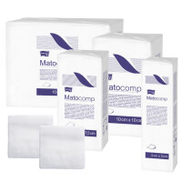 Matopat Matocomp Gázové kompresy na kozmetické účely 100 kusov 5 x 10 cm 17 16