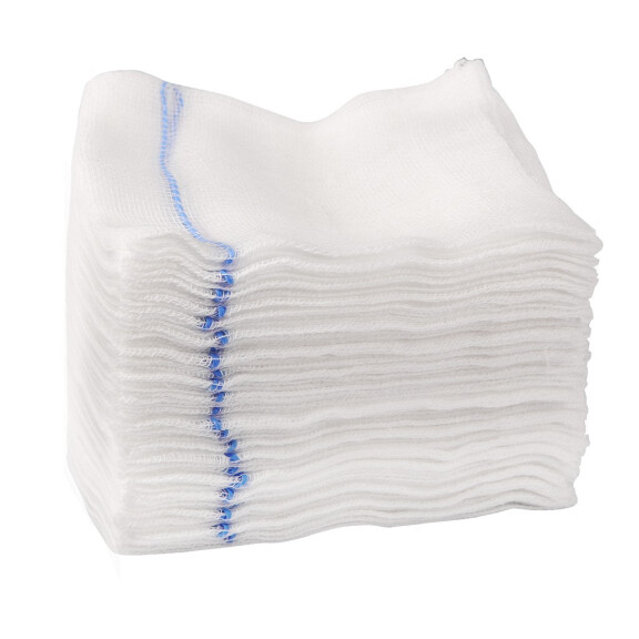 Matoset – Sterilné gázové kompresy s RTG niťou 10 x 20 cm, 12W, A10