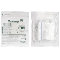 Matoset – Sterilné gázové kompresy s RTG niťou a kontrolným štítkom TAG 7,5 x 7,5 cm 3 ks 16