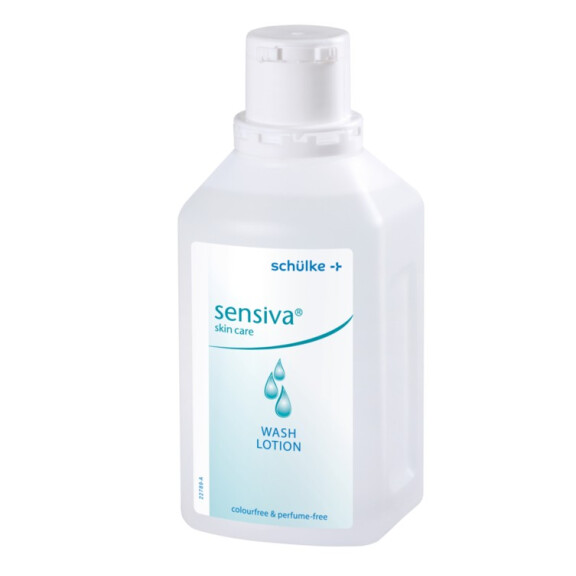 Schulke Sensiva umývací gél na ruky a telo pre citlivú pokožku 500 ml Fľaša bez pumpičky