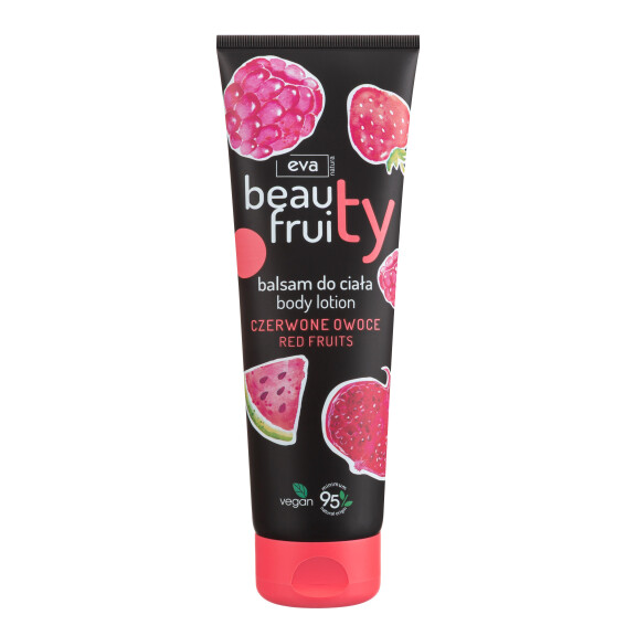 Telový balzam Pollena Ewa Beauty Fruity Červené ovocie 250 ml