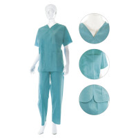 Matopat Komplet chirurgického oblečenia SMS jednorazový XXL 1 ks Zelená