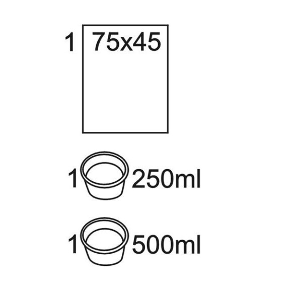 Matopat Matoset univerzálny operačný set v papierovo-fóliovom obale 4