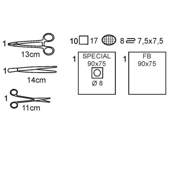 Matopat Set na centrálny venózny katéter 5