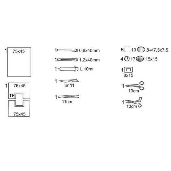 Matopat Set na centrálny venózny katéter 14