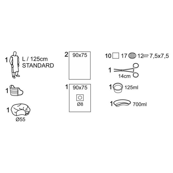 Matopat Set na centrálny venózny katéter 15