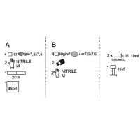Matopat Dialyzačný set v blistri a vrecku pre 2 procedúry 2