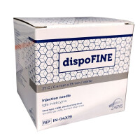 Injekčné ihly DispoFine 100 ks 0,4 x 19 mm G27