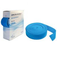 Bezlatková stierka na odber krvi, 25 ks. Blau