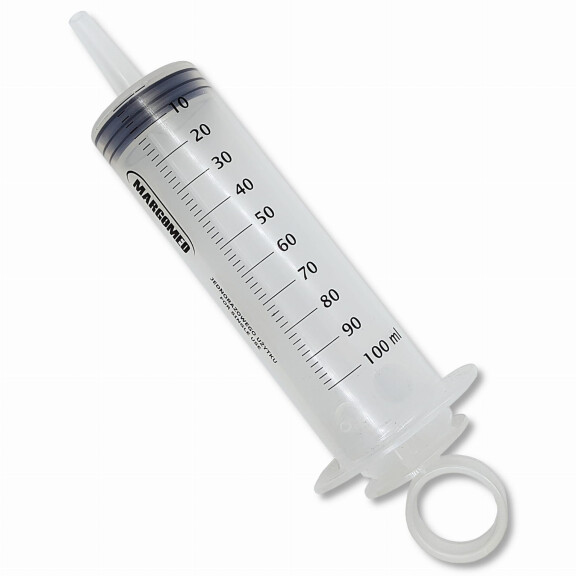 Striekačka Margomed s koncovkou katétra 1 ks 100 ml