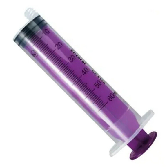 KD Medical Striekačky na parenterálnu výživu KD-JECT Enteral 30 ks 60 ml