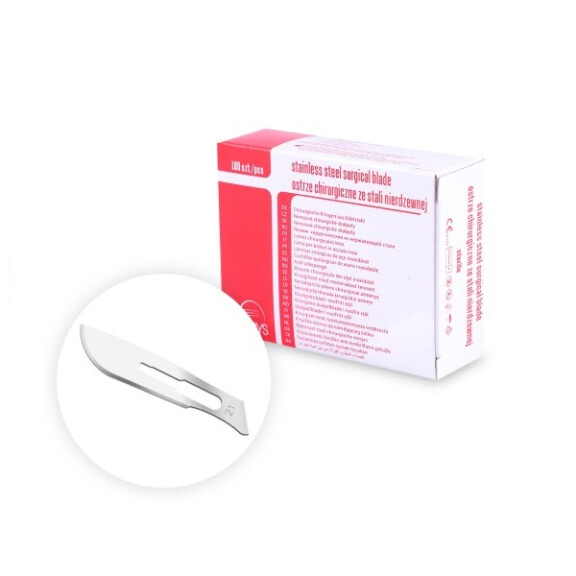 Sterilné chirurgické čepele na jedno použitie 21 100 ks