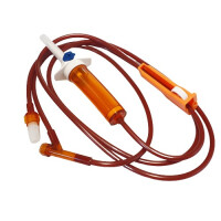 Jantárový infúzny prístroj bez ftalátov 10 ks. 10 ks