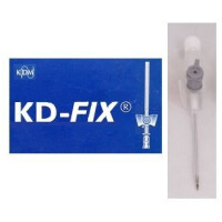 KDM Intravenózna kanyla Venflon KD-Fix G16 - 1,7 x 45 mm 50 ks Sivá