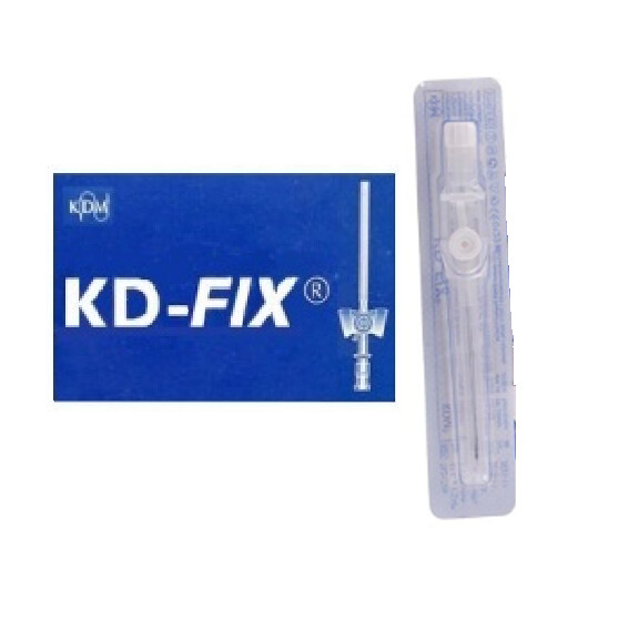 KDM Intravenózna kanyla Venflon KD-Fix 17G 1,5 x 45 mm 50 ks Biela