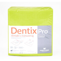 Weber&Weber Jednorazové stomatologické podbradníky DentixPro s vreckom 50 ks Limetkovozelená