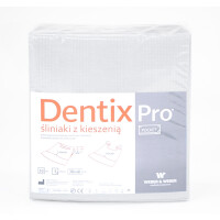 Weber&Weber Jednorazové stomatologické podbradníky DentixPro s vreckom 50 ks Biela