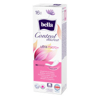 Bella Control Discreet Ultra Micro+ inkontinenčné vložky pre ženy 16 ks 7 x 20 cm 16 ks