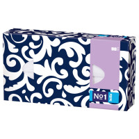 Bella No1 trojvrstvové vreckovky v krabičke 90 ks 90 ks Kartón - ornamenty
