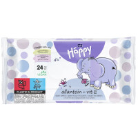 Bella Baby Happy Vlhčené obrúsky s vitamínom E a alantoínom pre deti 24 ks