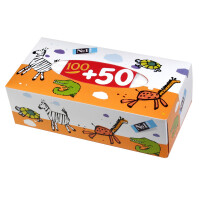 Bella No1 Detské hygienické vreckovky 2-vrstvové 150 ks 150 ks kartónová krabica