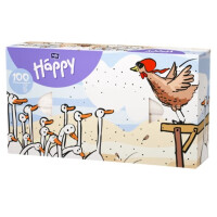 Bella Baby Happy Vlhčené obrúsky pre deti v krabičke s obrázkami 100 ks Hus