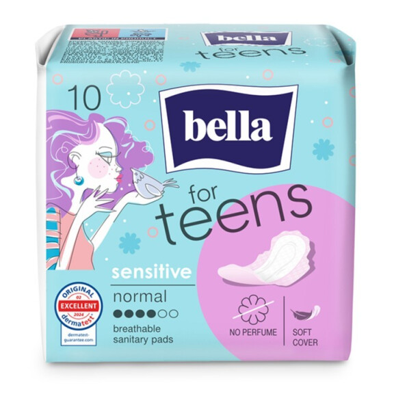 Bella For Teens Sensitive vložky pre teenagerky s mäkkou vrstvou