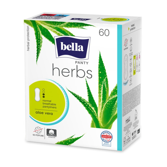 Bella Herbs vložky s aloe vera pre citlivú pokožku