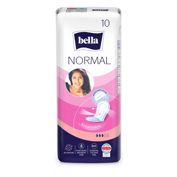 Bella Normal hygienické vložky pre ženy 10 ks alebo 20 ks 10 ks