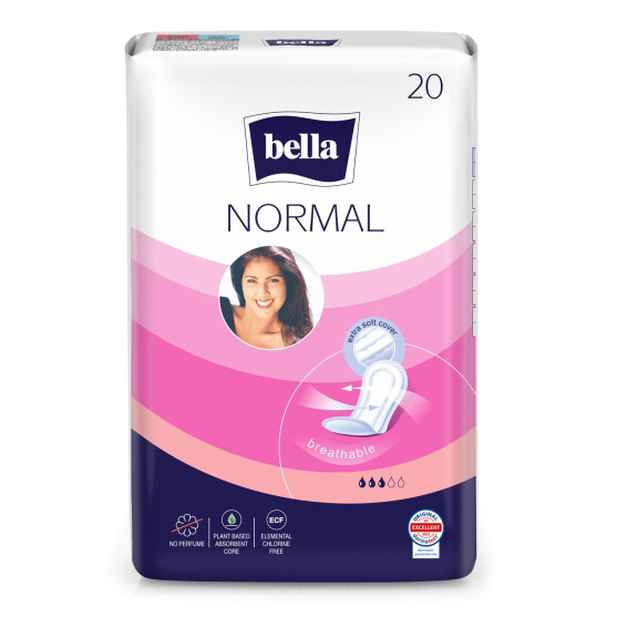 Bella Normal hygienické vložky pre ženy 10 ks alebo 20 ks 20 ks