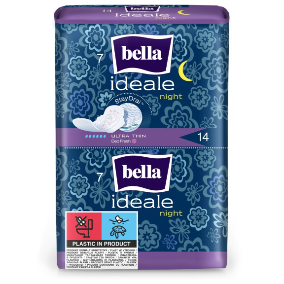 Bella Ideale StayDrai Night ultratenké vložky na noc 14 ks